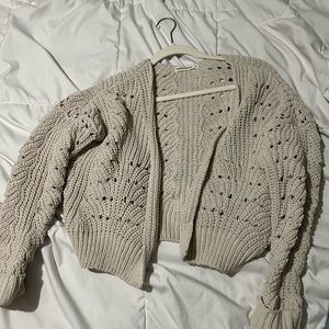 Beige cardigan